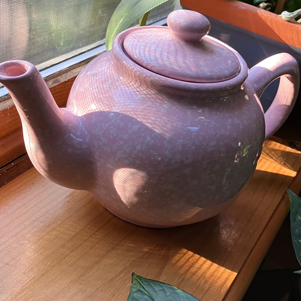 Pink Ceramic Teapot - Picture 2 of 11